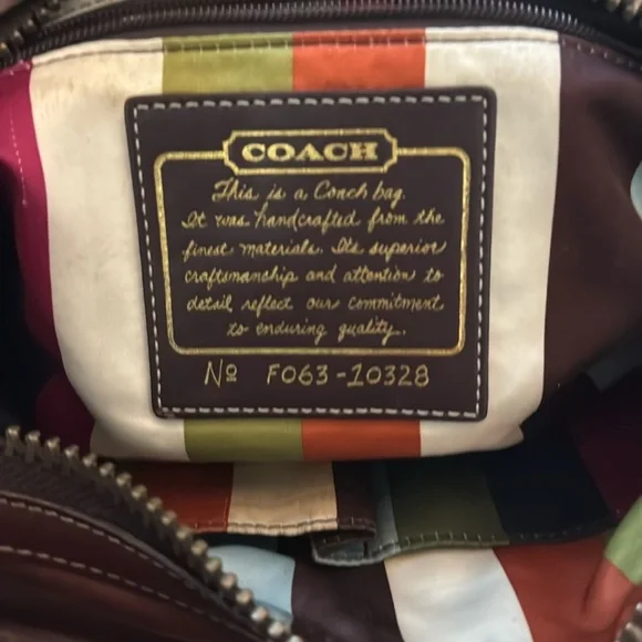 Vintage Coach 65th Anniversary Legacy Mandy Shoulder Bag - Picture 15 of 15